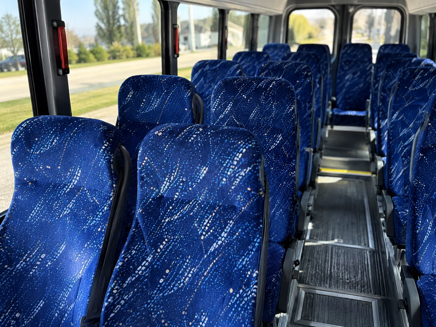 salem 20 passenger minibus interior