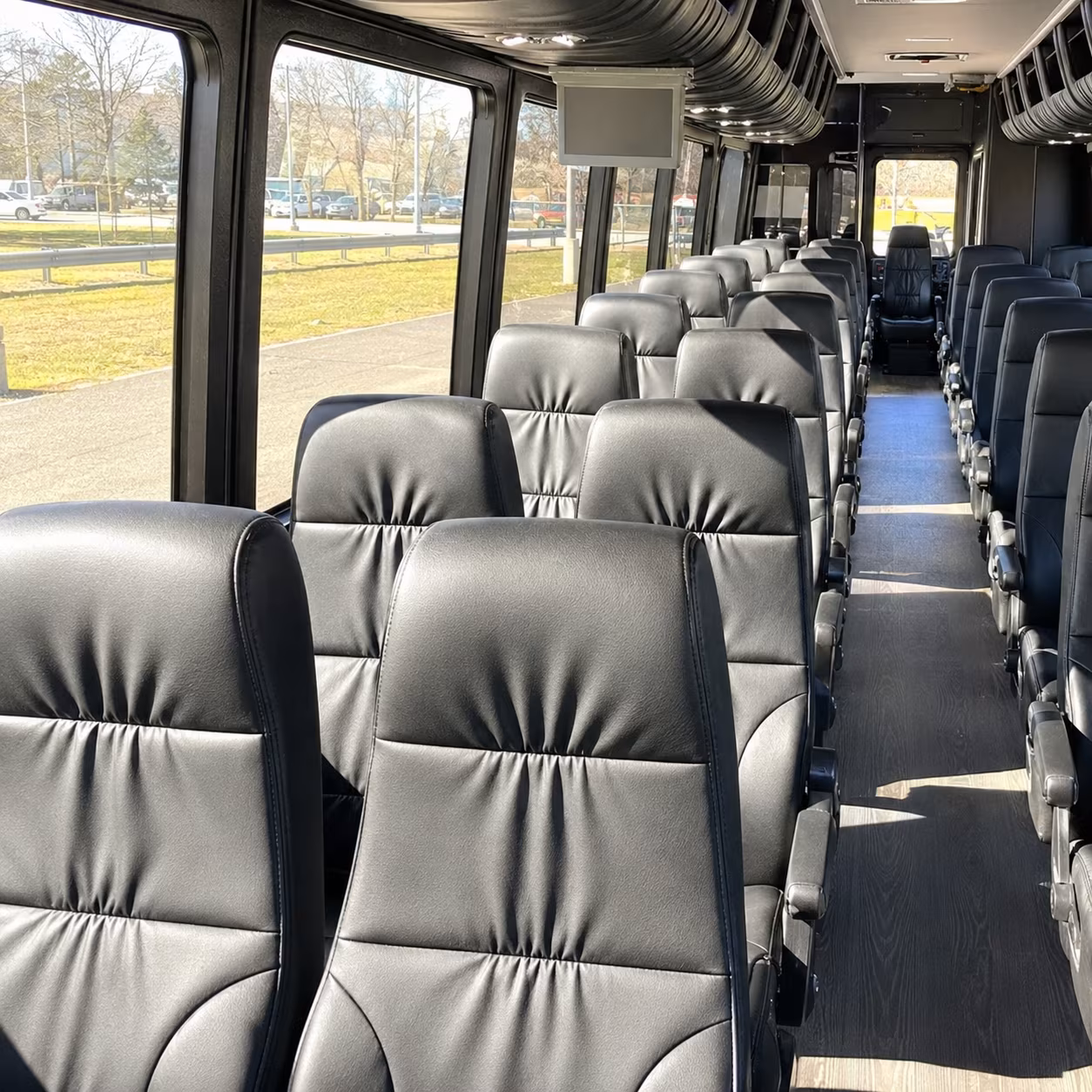 salem 30 passenger minibus inside