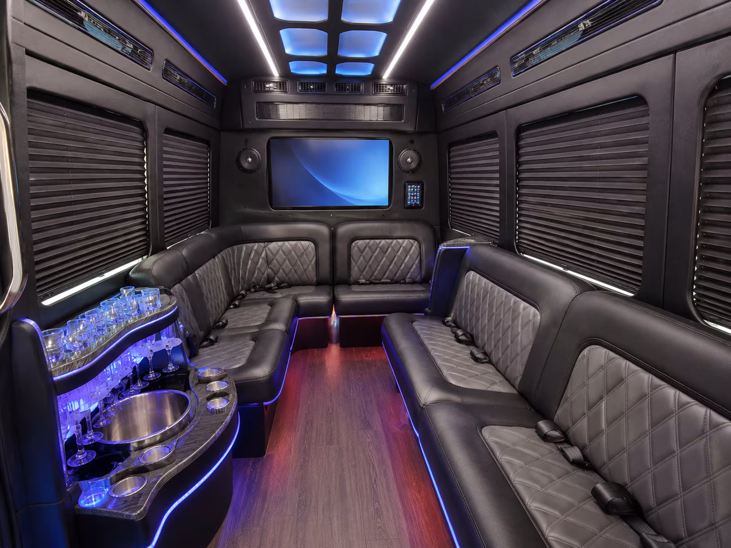 salem long distance transportation onboard seating