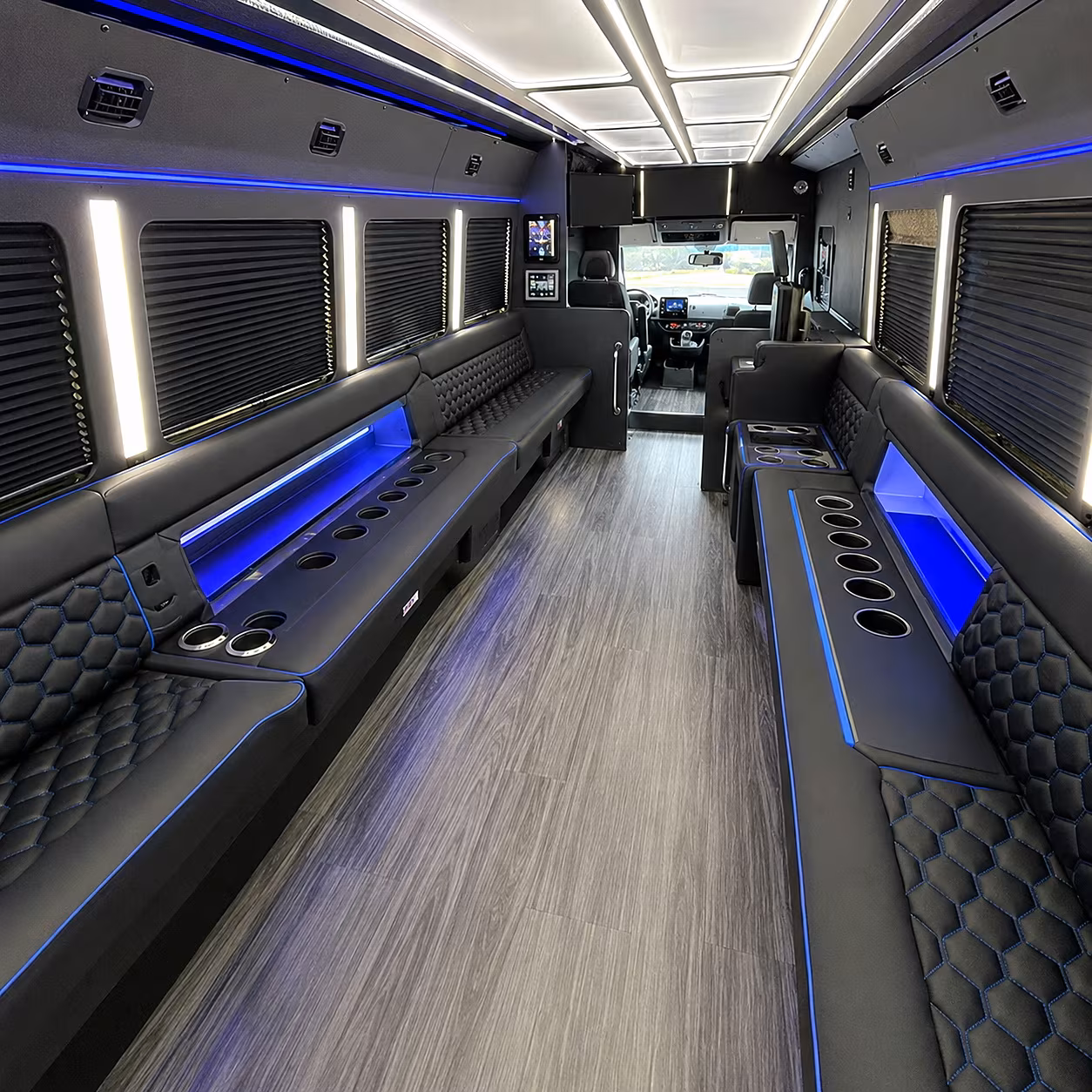 salem party bus inside
