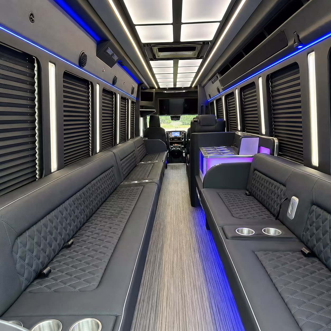 salem party bus interior
