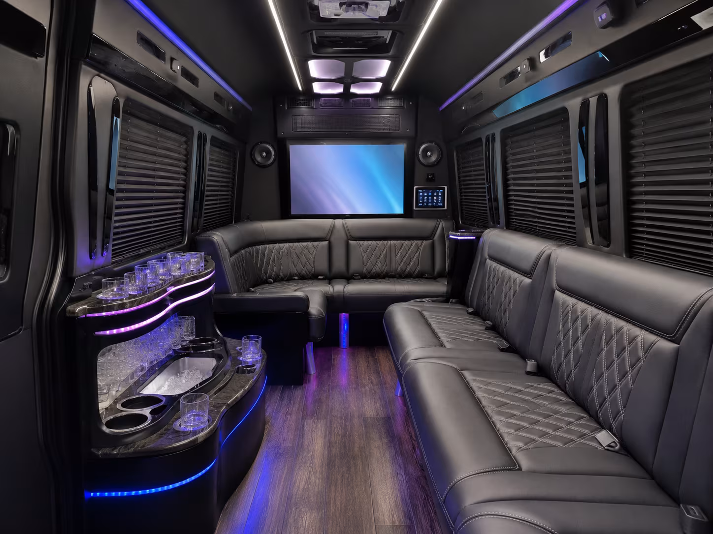 salem sprinter limousine interior