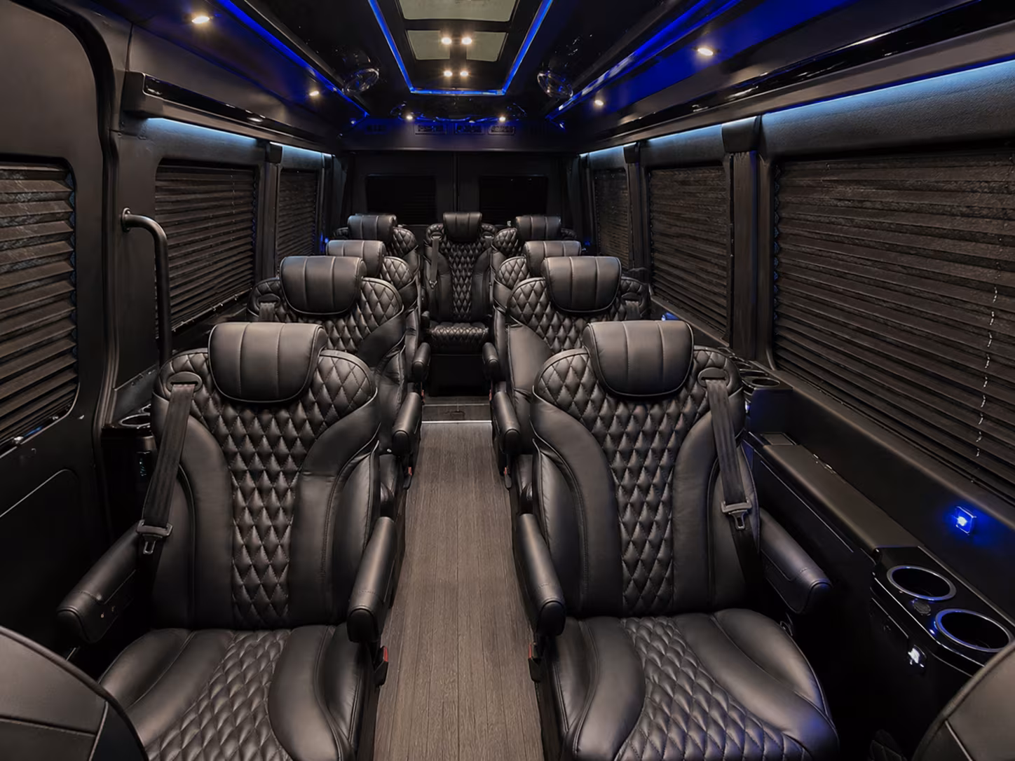 salem sprinter van with driver inside