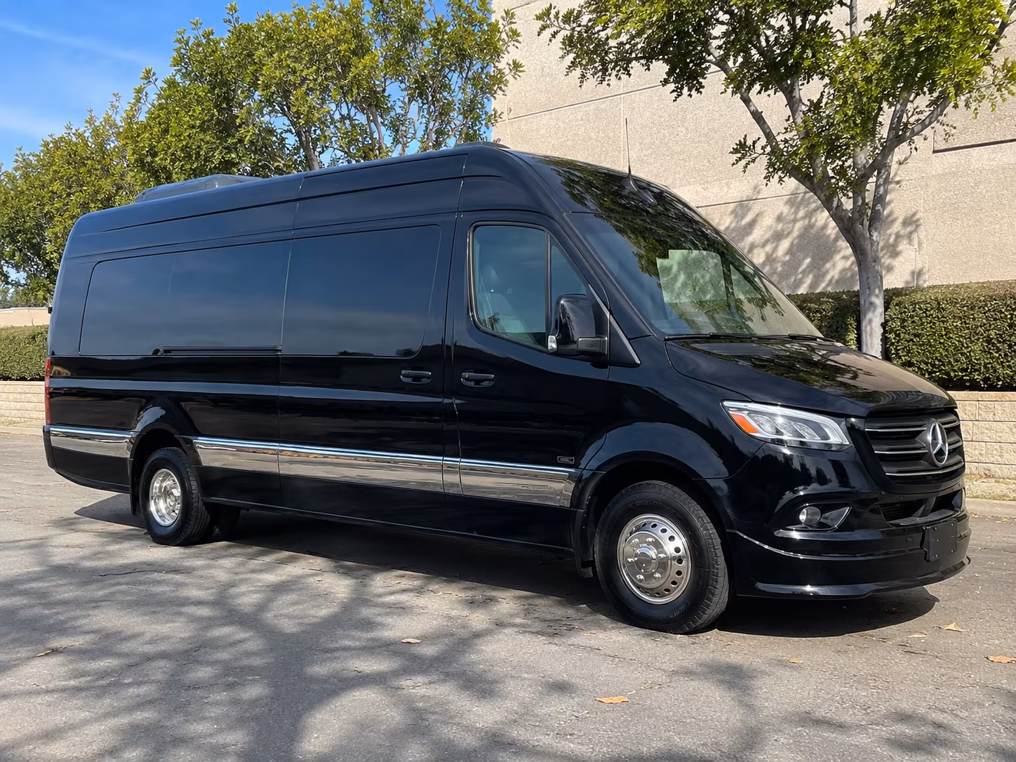 salem sprinter van with driver