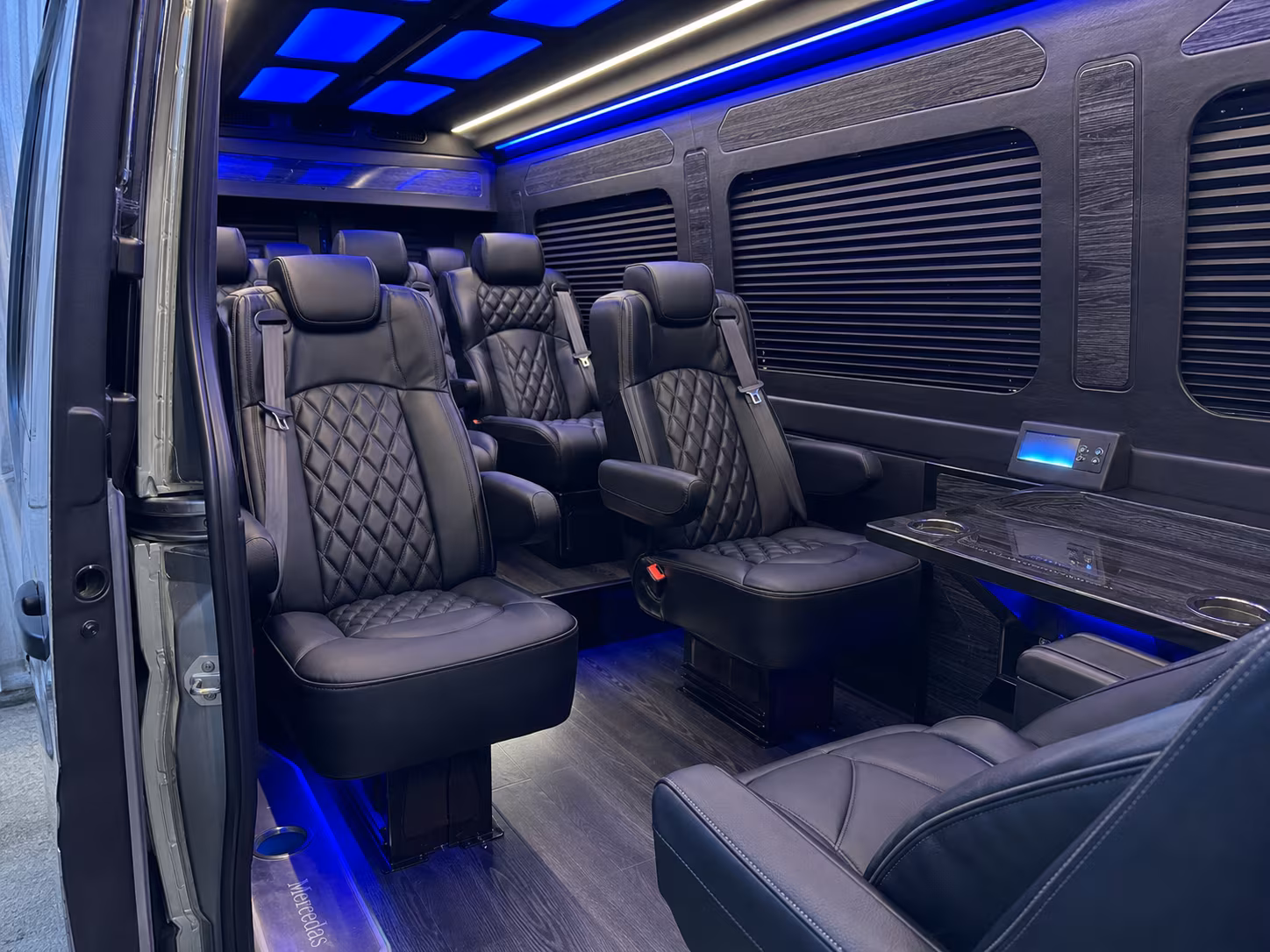 sprinter van transportation for groups and events across salem